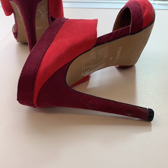 Express Stiletto Mules faux suede - Picture 4 of 5